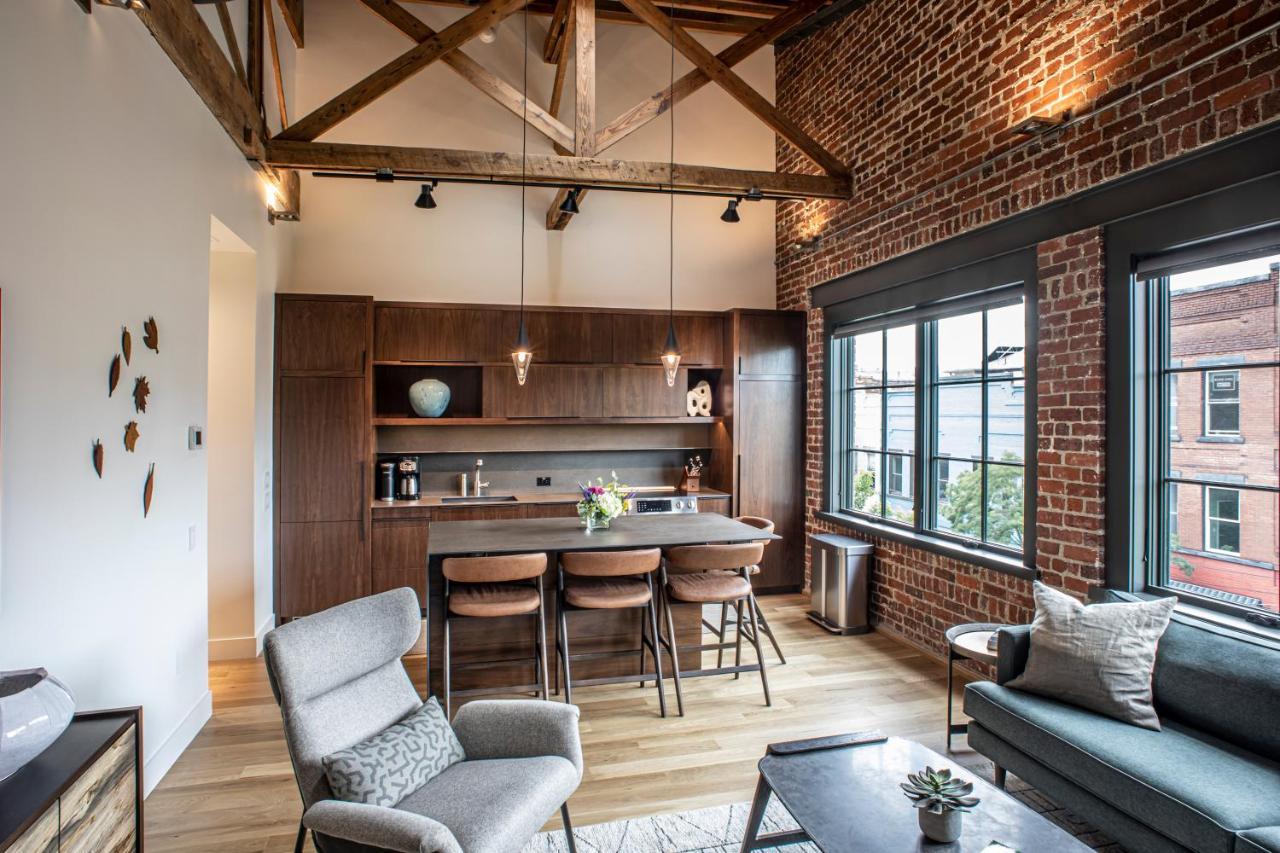 Elevation Lofts Hotel Asheville Bagian luar foto