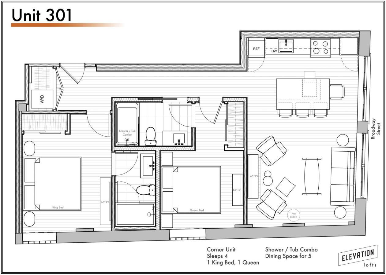 Elevation Lofts Hotel Asheville Bagian luar foto